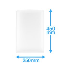 Vacuum Tube bags PA/PE 250x450mm 90my 1000 pieces