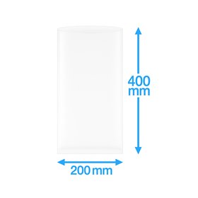 Vacuum Tube bags PA/PE 200x400mm 90my 1000 pieces