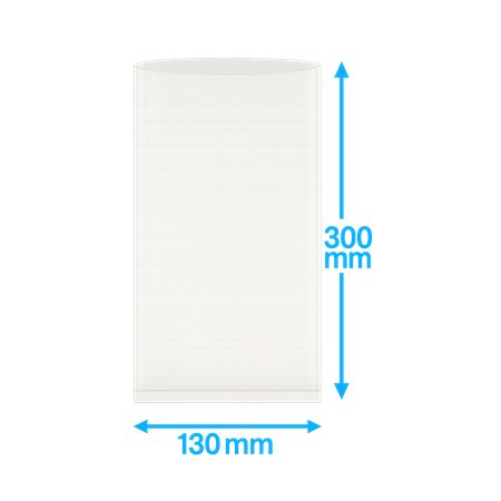 Vacuum Tube Bags PA/PE 150x300mm 90my 1000 pieces