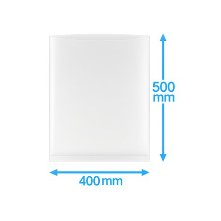 Vacuümzakken Buis PA/PE 400 x 500mm 120my 500 stuks