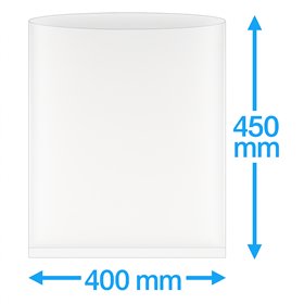 Vacuum Tube Bags PA/PE 400x450mm 90my 500 pieces