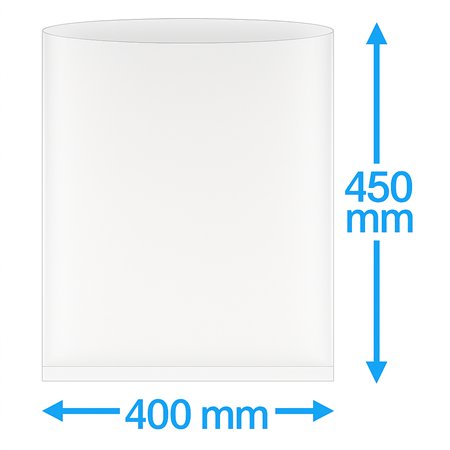 Vacuum Tube Bags PA/PE 400x450mm 90my 500 pieces