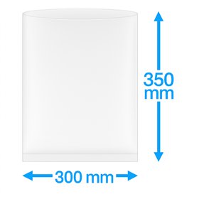 Vacuum Tube Bags PA/PE 300x350mm 90my 1000 pieces