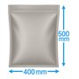 Vacuum Bags Two Sides Silver PET PE Side Weld 400 x 500mm 82my 500 pieces
