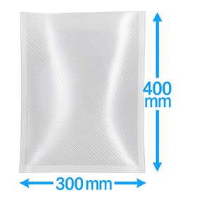 Vacuum Bags With Structure Side Seal 300 x 400mm 90my 800 pieces