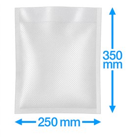 Vacuum Bags With Structure Side Seal 250 x 350mm 90my 1000 pieces