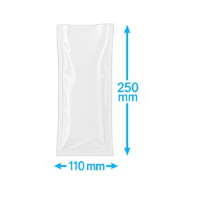 Vacuüm Zakken Zijlas EVOH 110 x 250mm Hoge Barriere 80my