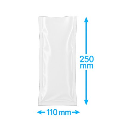 Vacuüm Zakken Zijlas EVOH 110 x 250mm Hoge Barriere 80my