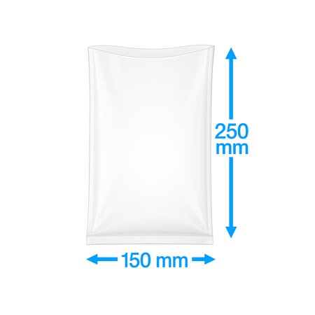 Vacuüm Zakken Zijlas EVOH 150 x 250mm Hoge barriere 80my