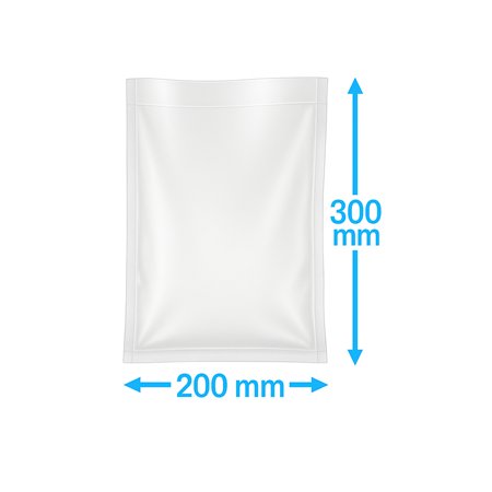 Vacuüm Zakken Zijlas EVOH 200 x 300mm Hoge barriere 80my