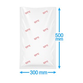Vacuum Tube Cooking bags 300x500mm 90my 1000 pieces