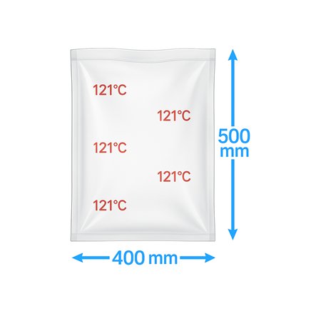 Vacuum Tube Cooking bags 400x500mm 90my 1000 pieces