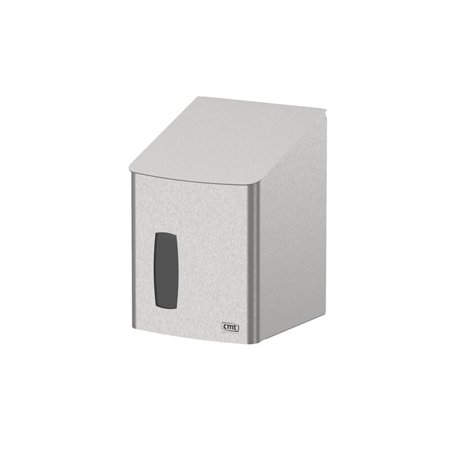 CMT Swoosh Poetsrol Dispenser – RVS – 22 x 22 x 32 cm