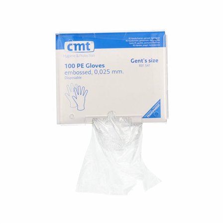 CMT Wandhouder Acryl 3375 voor PE Handschoenen