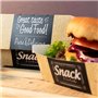 Hamburgerbakken Groot Karton "Good Food" 155 x 155 x 90mm 