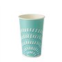 Cardboard Milkshake Cups 400ml Ø90mm x 135mm Turquoise “Sunrise”