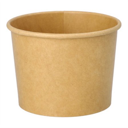 IJsbekers Karton Rond 250ml Ø95mm x 62mm Bruin