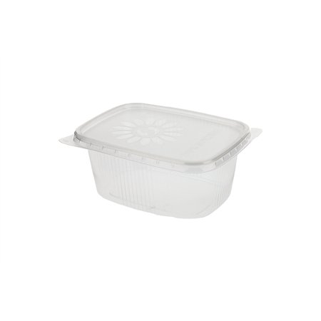 Bakjes 125cc 108 Serie Rechthoek PP Transparant Combiverpakking Met Deksels 108 x 82 x 27mm