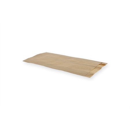 Broodzakken Papier 13 x 3,5 x 27cm Bruin - Horecavoordeel.com