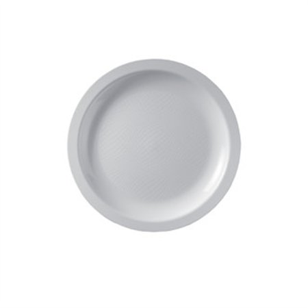 Dessertborden herbruikbaar Goldplast PP Ø 18,5cm Wit
