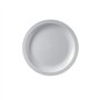 Dessertborden herbruikbaar Goldplast PP Ø 18,5cm Wit