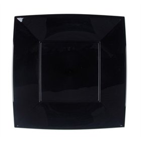Borden herbruikbaar Goldplast PP 29 x 29 x 2,43cm Zwart