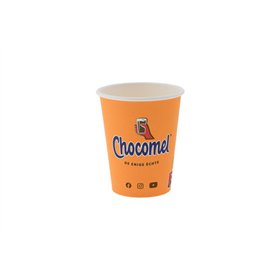 Chocomel bekers Maximaal 5% coating 237ml (8oz) Karton Ø 8 x 9,2cm de enige echte - Horecavoordeel.com