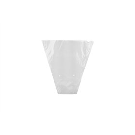 Paksoi hoezen LDPE 40-14,5 x 40cm 30my Transparant - Horecavoordeel.com