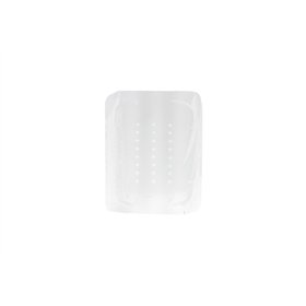 Dekvellen geperforeerd met H-uitsparing LDPE 36 x 46cm T50 Transparant - Horecavoordeel.com