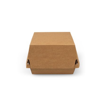 Hamburgerboxen Karton 10,5 x 10,5 x 8,5cm Bruin Minigolf
