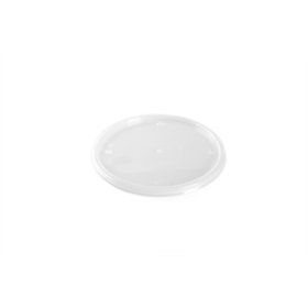 Deksels voor saladebakken rond PP Ø 11,5cm Transparant
