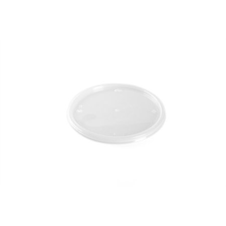 Deksels voor saladebakken rond PP Ø 11,5cm Transparant