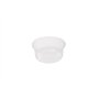 Saladebakken rond 350ml PP Ø 11,5cm Transparant