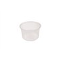 Saladebakken rond 500ml PP Ø 11,5cm Transparant