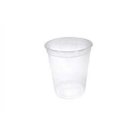 Saladebakken rond 1000ml PP Ø 11,5cm H 13,8cm Transparant - Horecavoordeel.com