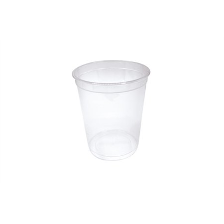 Saladebakken rond 1000ml PP Ø 11,5cm H 13,8cm Transparant - Horecavoordeel.com