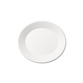 Borden ovaal Suikerriet 21,5 x 24,5cm Wit Folia®