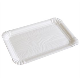 Vleeswarenschaaltjes duplex Karton 12 x 18cm Wit