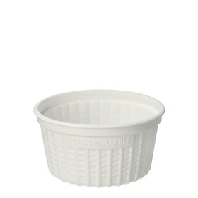 Soepbekers 350ml PP Ø 11,5 x 6cm Wit