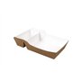 Snackbakjes A14+1 (A20) Karton 16 x 8,5 x 3,5cm Bruin / Wit