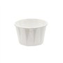 Sausbakjes 60ml (2oz) Papier Ø 5,4 x 3,6cm Wit