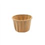 Sausbakjes 35ml (1,25oz) Papier Ø 4,3 x 3cm Bruin - Horecavoordeel.com