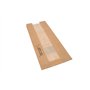 Broodzakken met Evolution venster Papier 16 x 10,5 x 37cm Bruin - Horecavoordeel.com