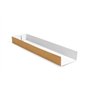 Panini inschuif Karton 28,5 x 7,5 x 3cm Bruin / Wit