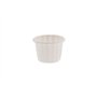 Sausbakjes 20ml (0,75oz) Papier Ø 3,5 x 2,5cm Wit - Horecavoordeel.com
