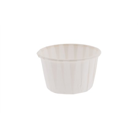 Sausbakjes 50ml (1,75oz) Papier Ø 5,2 x 3cm Wit - Horecavoordeel.com