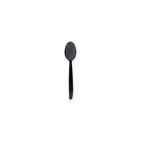 Lepels herbruikbaar PP 18,5cm Zwart