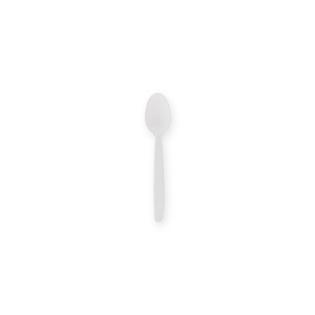 Koffielepels herbruikbaar PP 13cm Wit