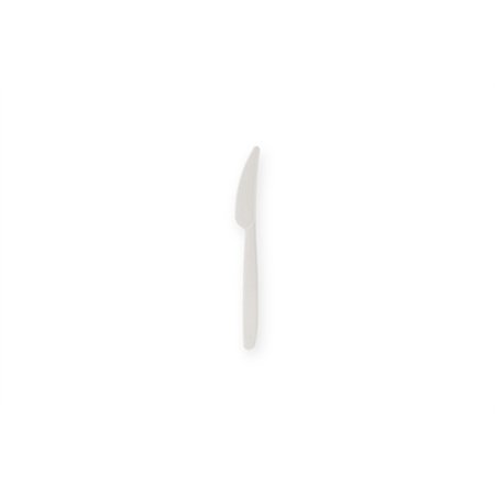 Messen herbruikbaar PP 18,5cm Wit - Horecavoordeel.com