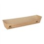 Snackbakjes A16n Karton 18,5 x 3,3 x 3,5cm Bruin Notpla - Horecavoordeel.com